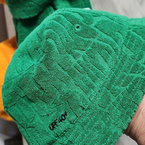 Jordan Kids Bucket Hats Green and Orange - Picture 2 of 8